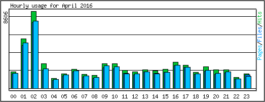 Hourly usage